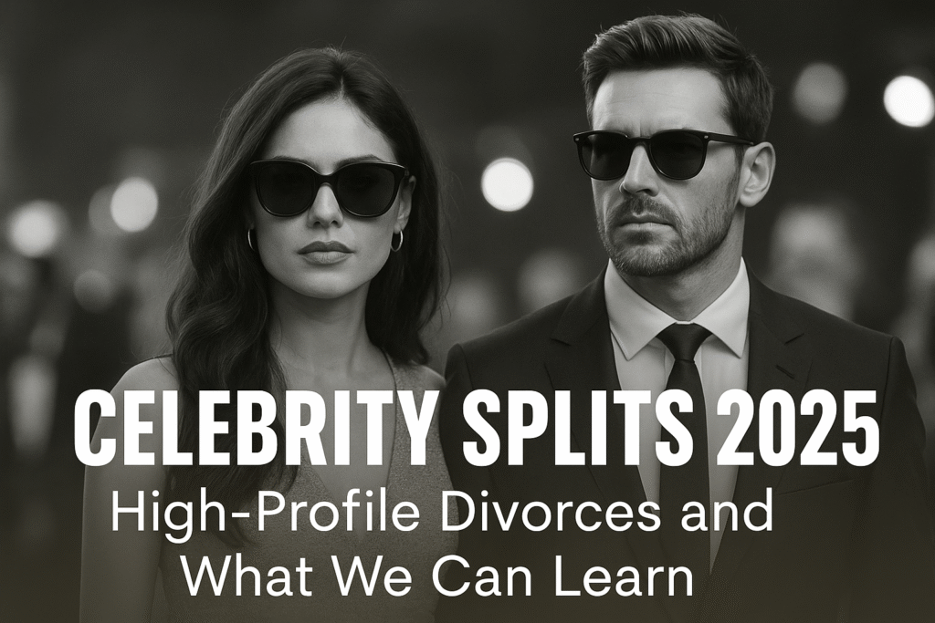 Celebrity Splits 2025: High‑Profile Divorces and What We Can Learn