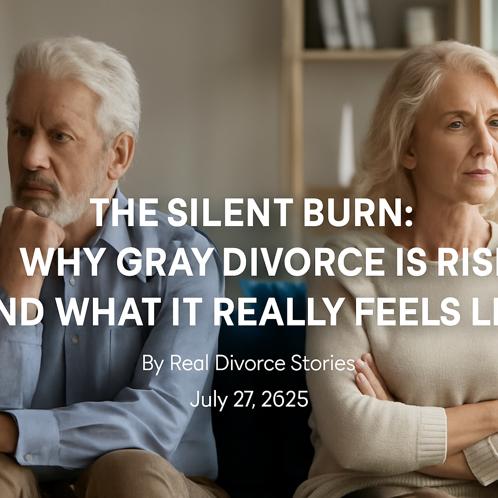 The Silent Burn: Why Gray Divorce Is Rising and What It Really Feels Like