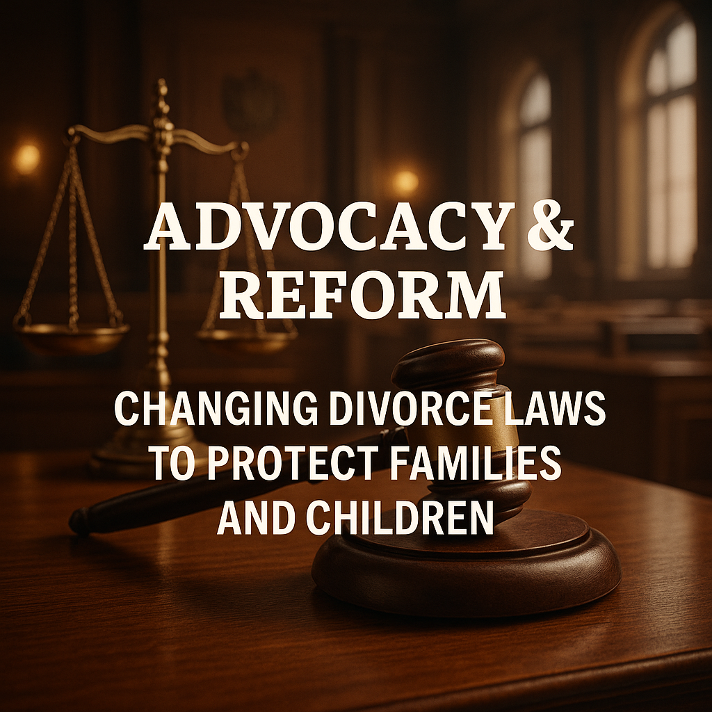 Advocacy & Reform: Changing Divorce Laws to Protect Families and Children