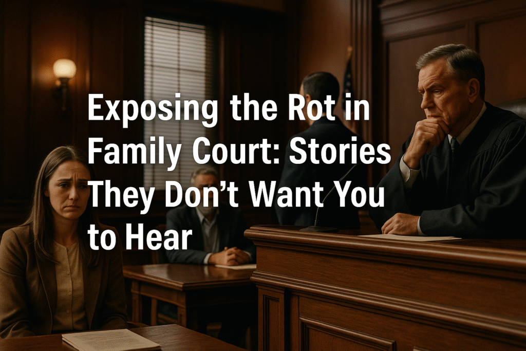 Exposing the Rot in Family Court: Stories They Don’t Want You to Hear